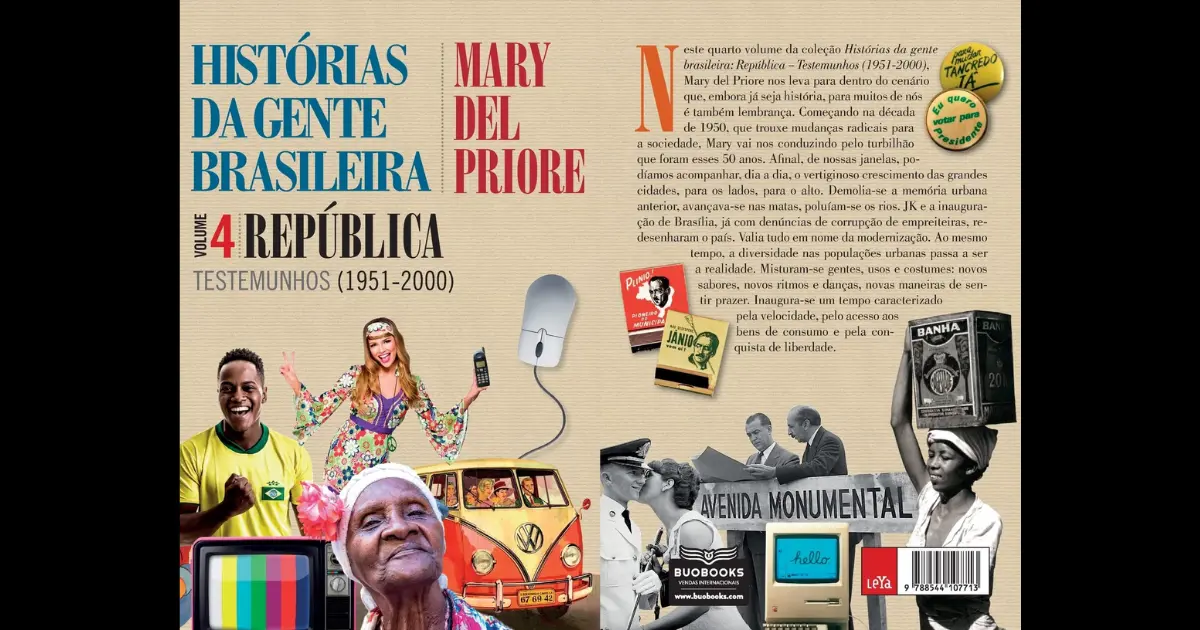 Histórias da gente brasileira - República: Testemunhos (1951-2000) - Vol. 4 | Mary Del Priore - Imagem 3