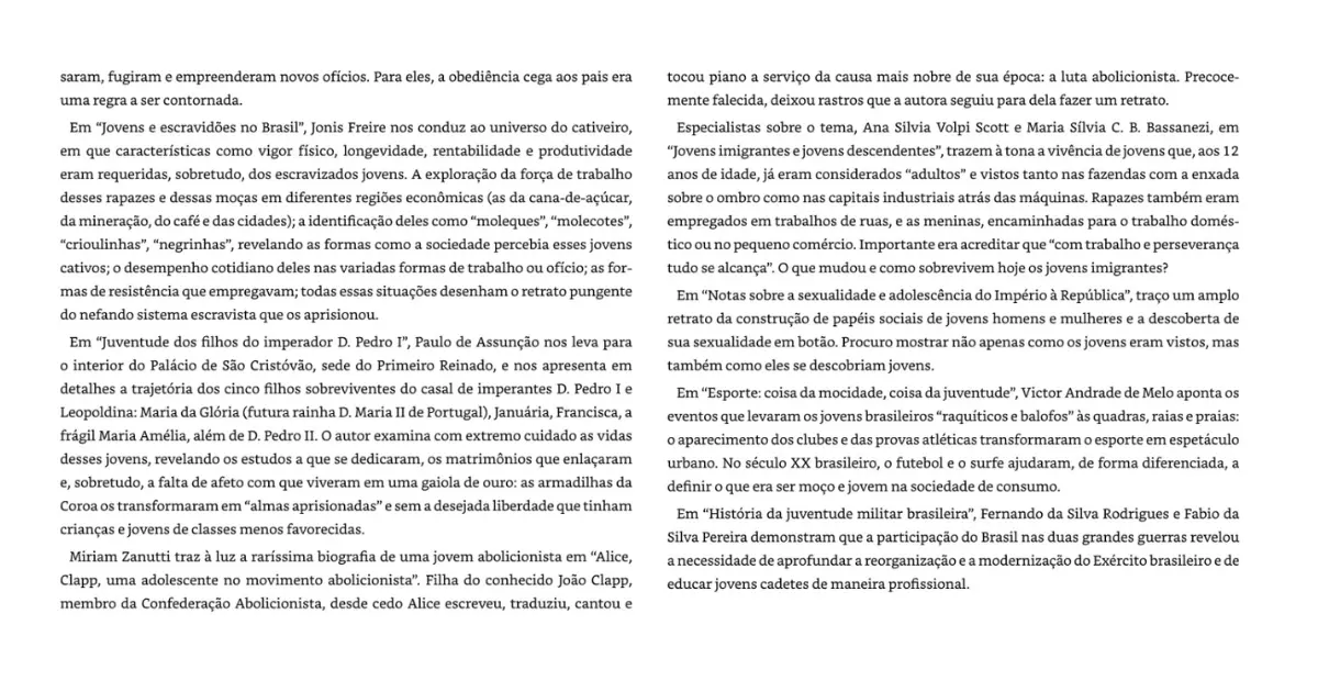 Historia dos jovens no Brasil | Mary Del Priore (Cópia) - Imagem 3