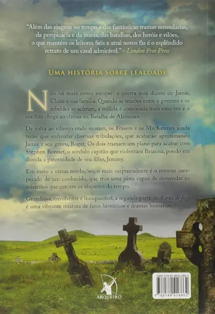 Outlander: a cruz de fogo - Livro 5 | Diana Gabaldon - Imagem 3