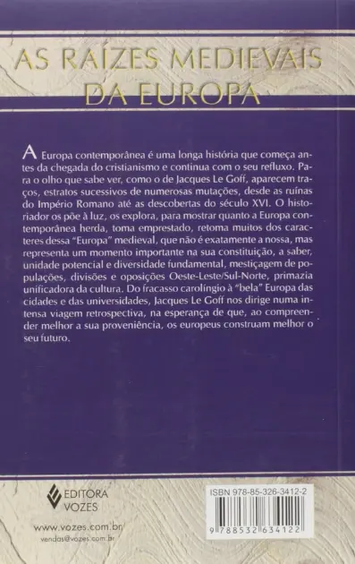 Raízes medievais da Europa | Jacques Le Goff - Imagem 3