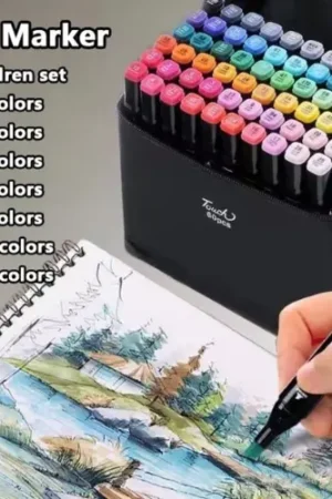 Canetas de Aquarela Especial - Kit c/24/36/48/60/80 canetas